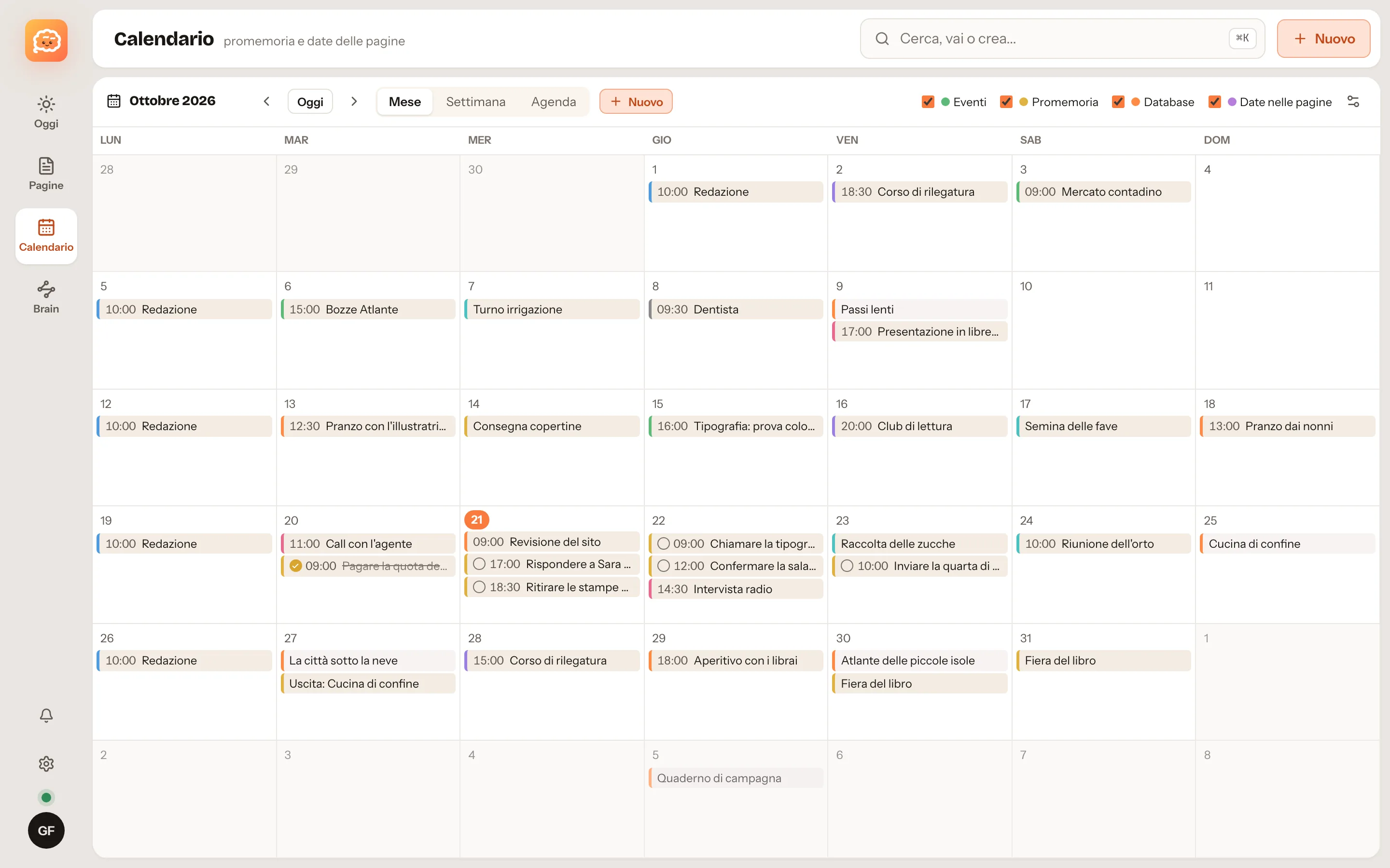 Calendar