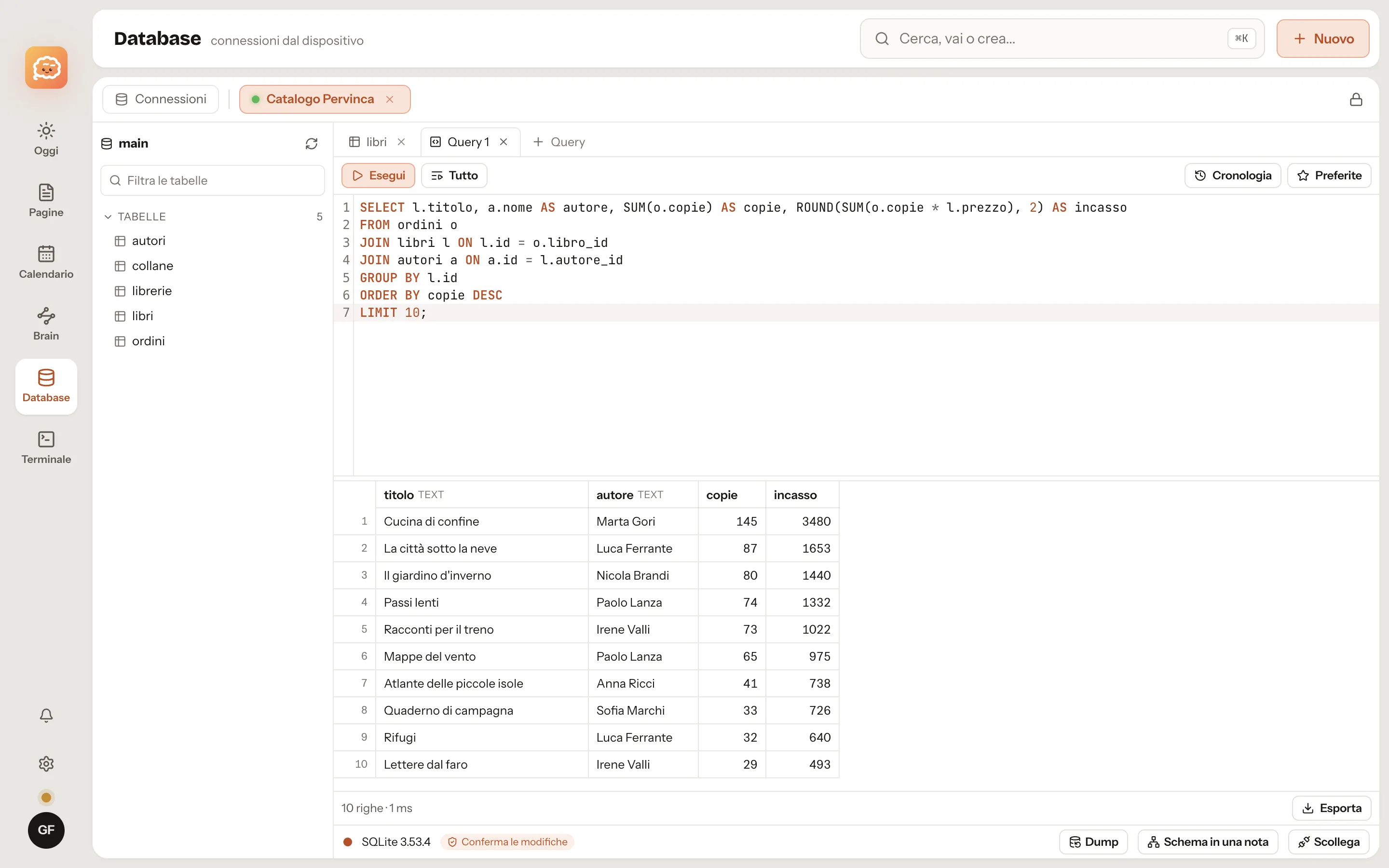 SQL databases